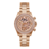 Guess Women 39 mm Rose Gold Dial Analog Watch GW0557L2