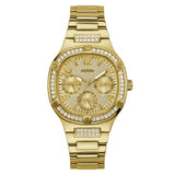 Guess Women 40 mm Gold Dial Analog Watch GW0558L2