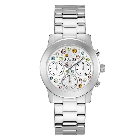 Guess Silver Dial 38 mm Women Analog Watch - GW0559L1