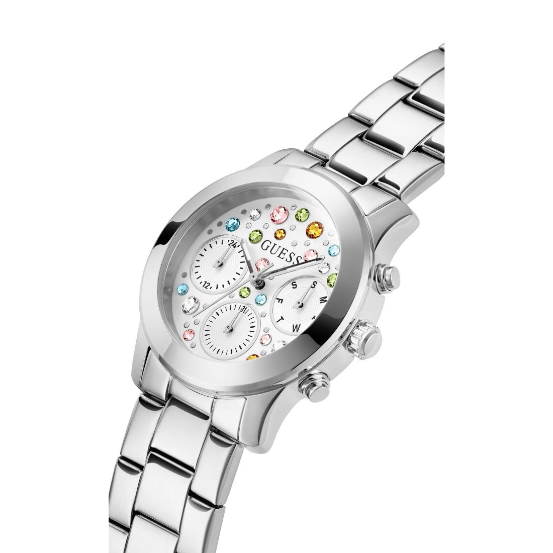 Guess Silver Dial 38 mm Women Analog Watch GW0559L1