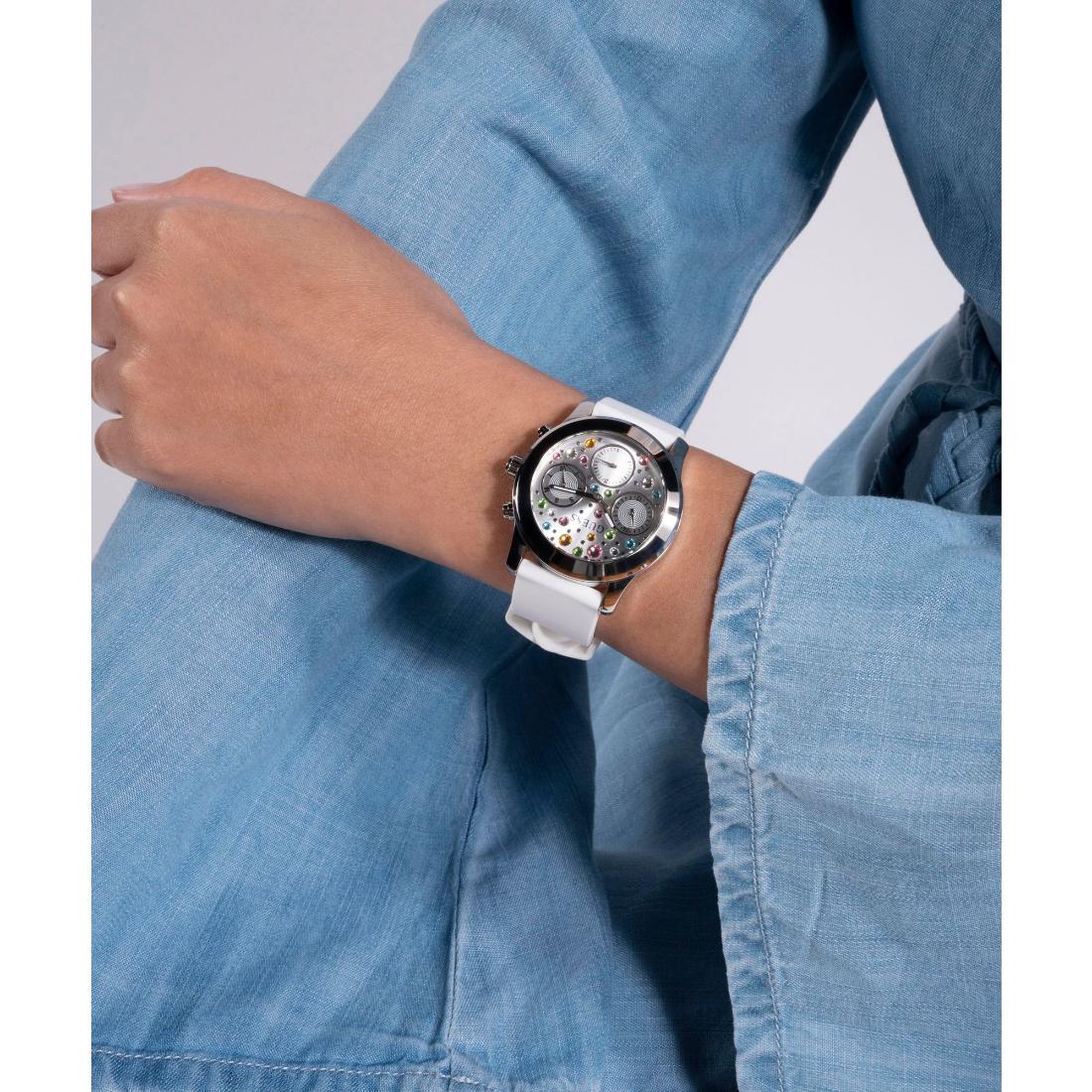 Guess Silver Dial 38 mm Women Analog Watch GW0560L1