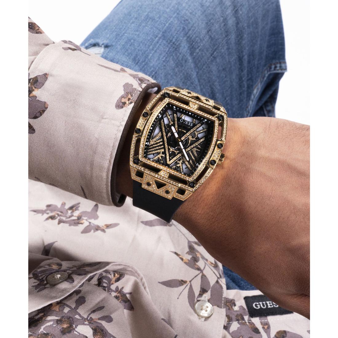 Guess Legend 44 mm Size Black Dial Men Analog Watch GW0564G1