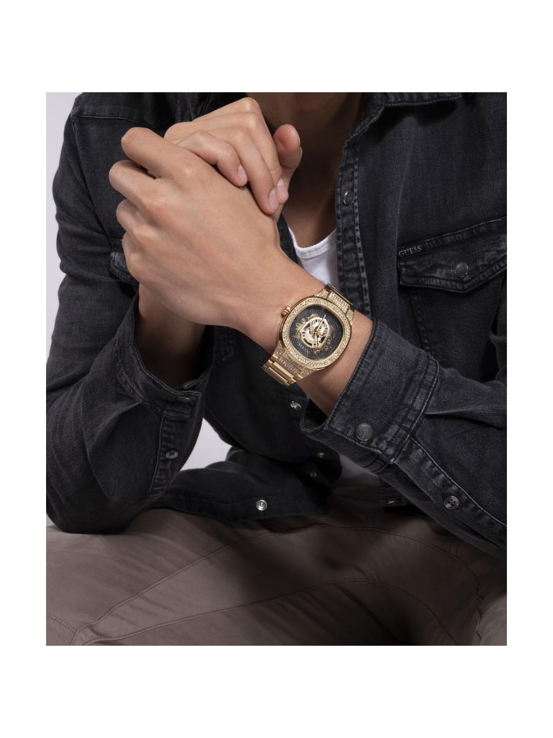 Guess Black Dial Men Analog Watch GW0565G1