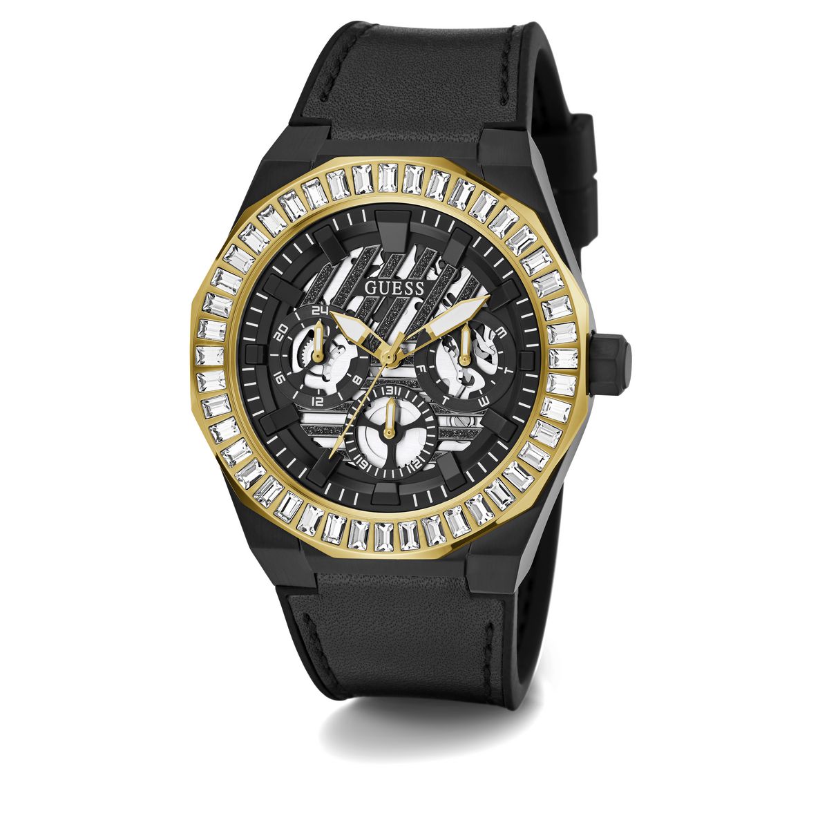 Guess Black Dial Men Analog Watch GW0567G1