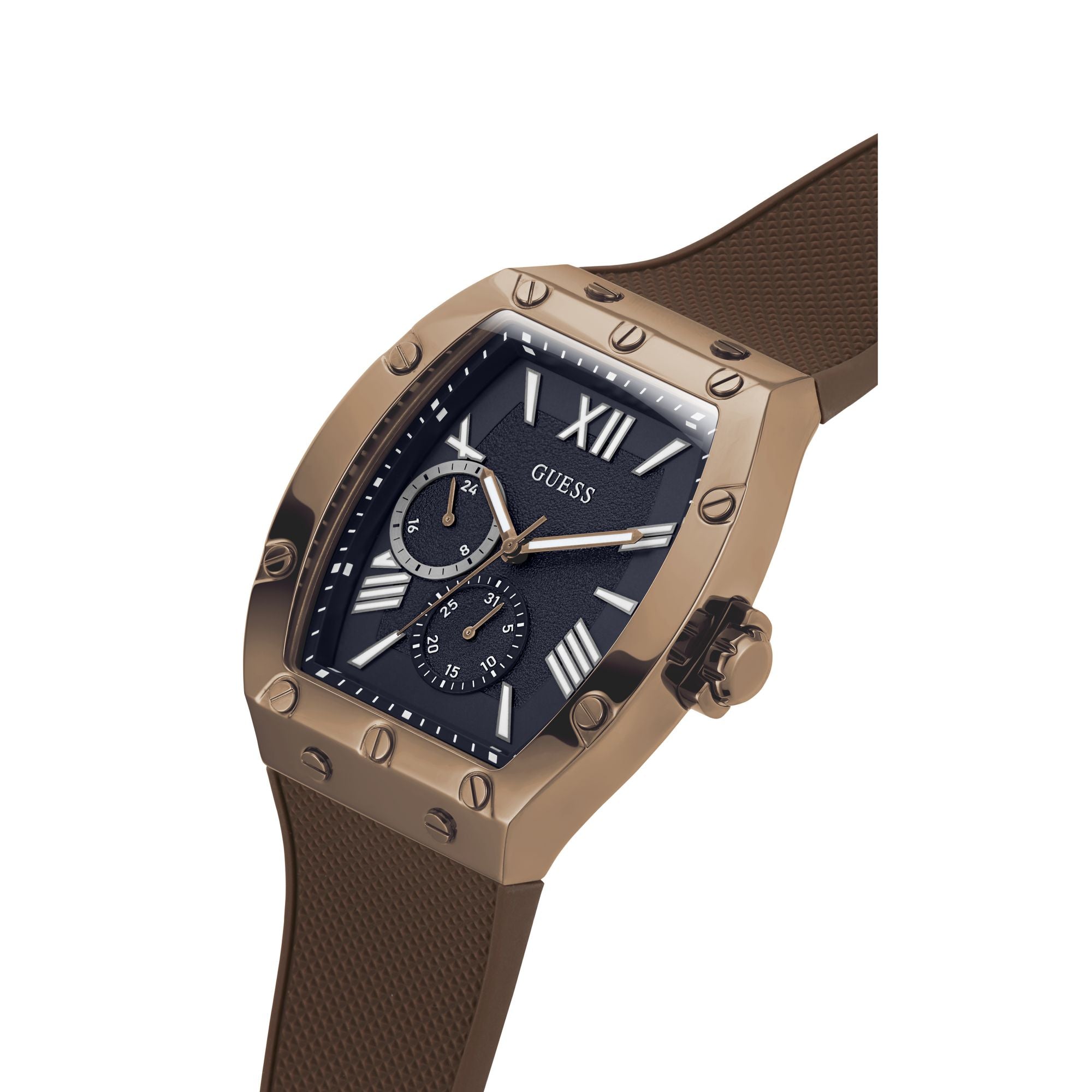 Guess Mens Brown Coffee Watch GW0568G1