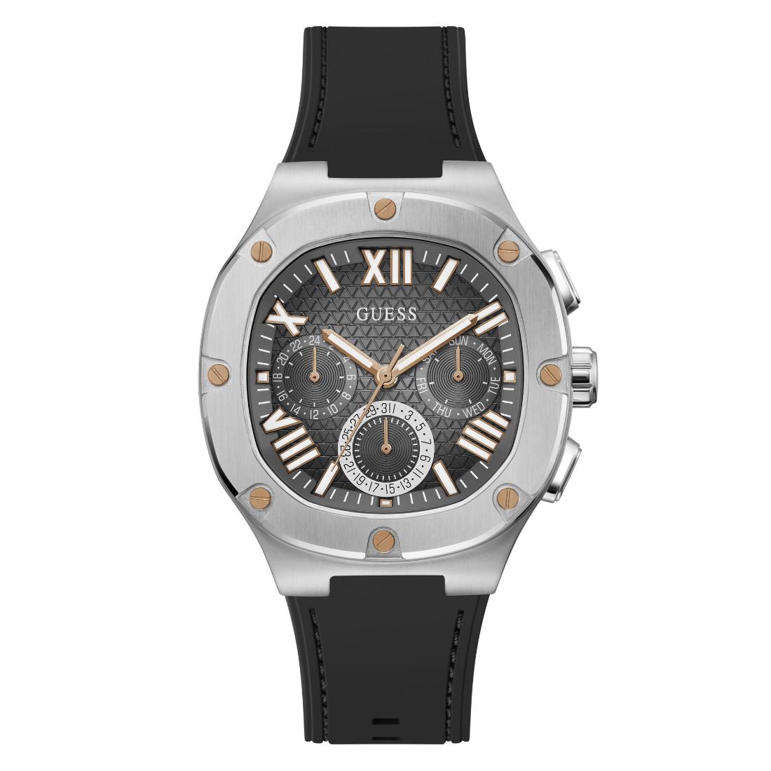 Guess Headline 42 mm Size Black Dial Men Analog Watch GW0571G1