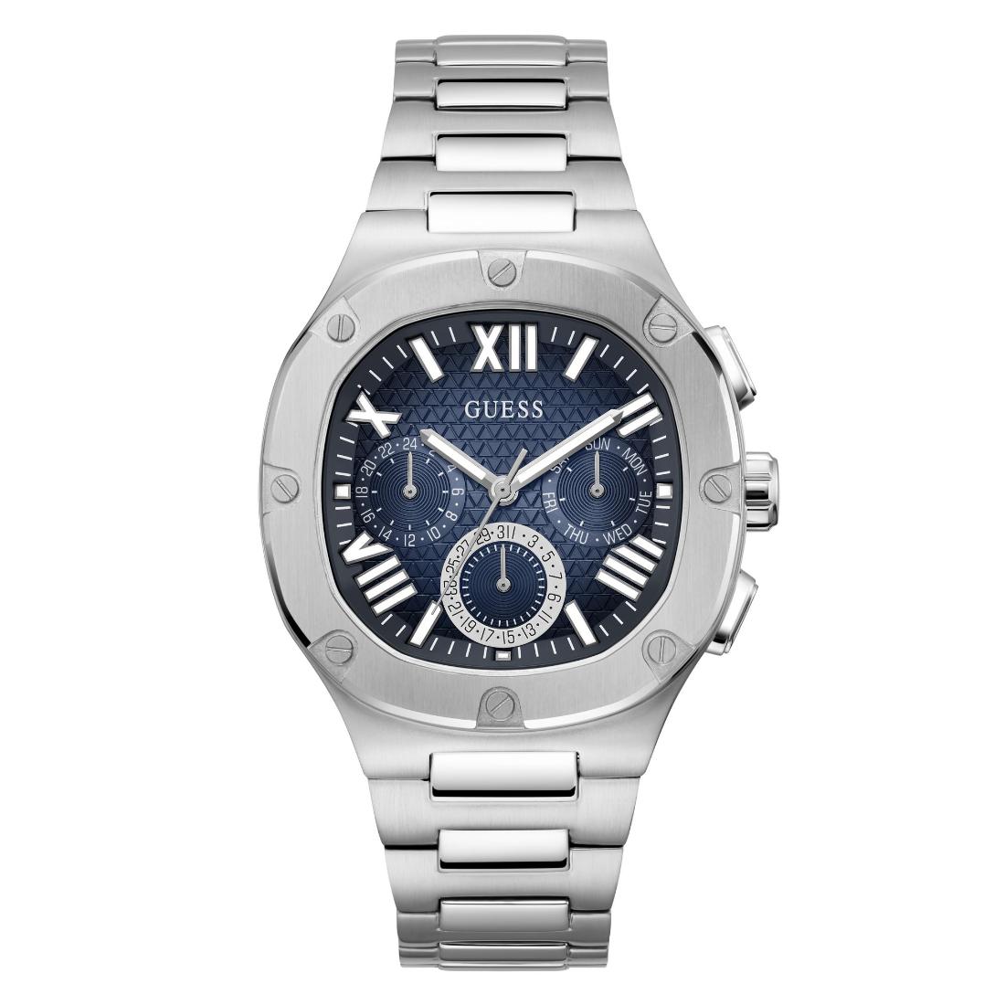 Guess Dress 42 mm Size Blue Dial Men Chronograph Watch GW0572G1