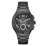 Guess HEADLINE Men Black Square Dial Analog Watch GW0572G3