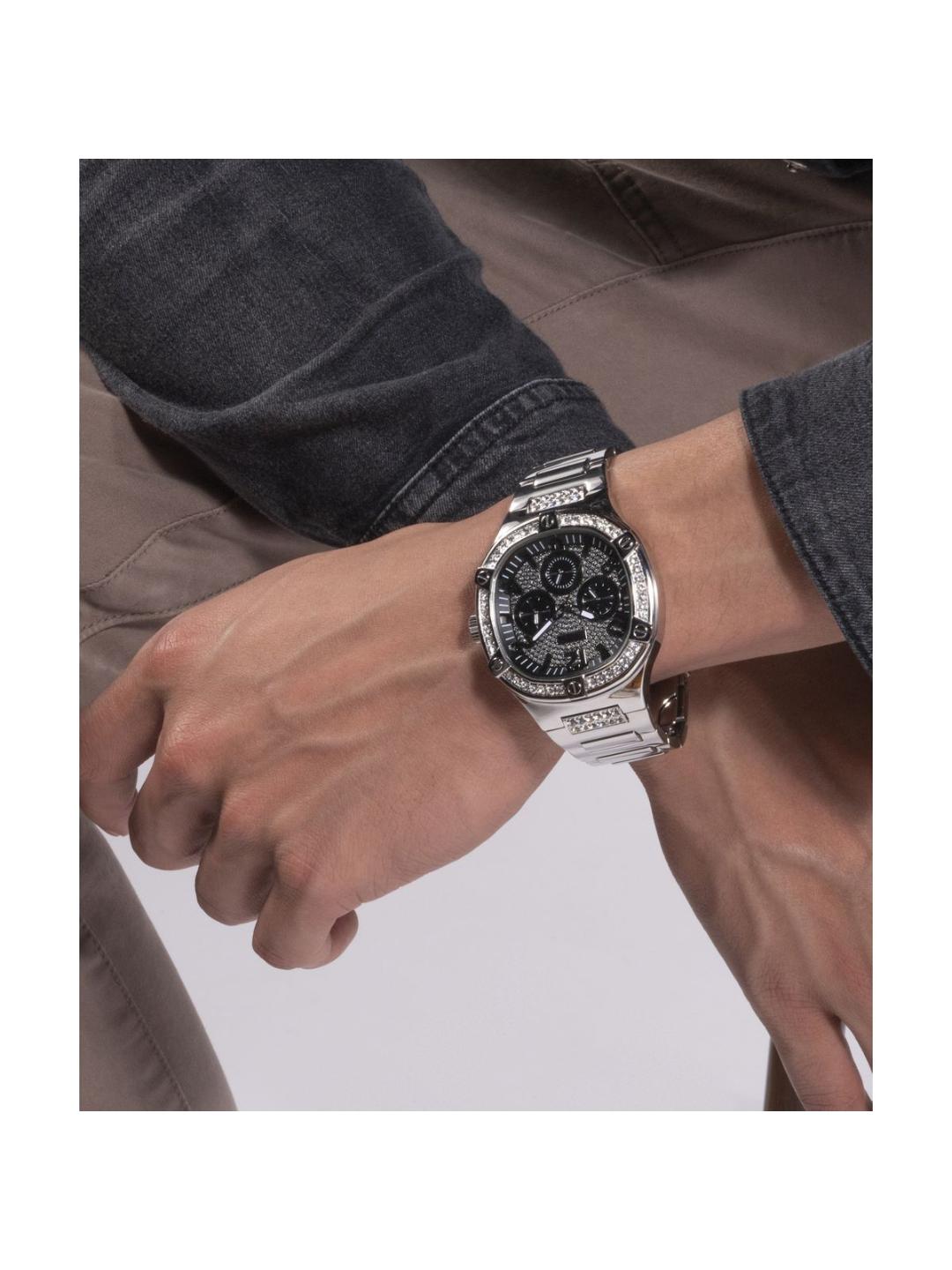 Guess Black Dial Men Analog Watch GW0576G1