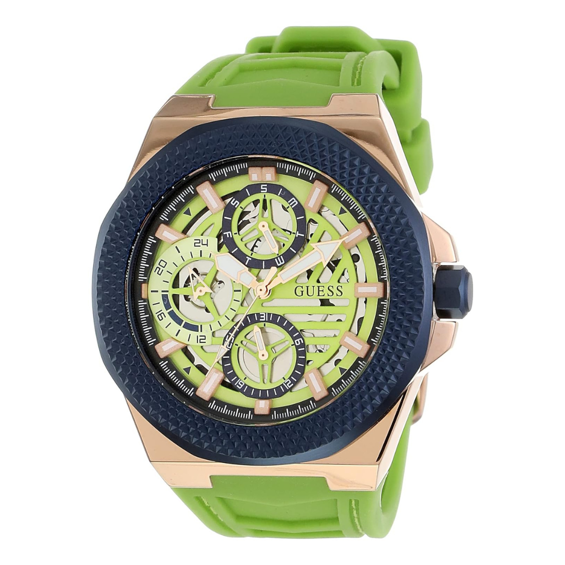 Guess Green Dial Men Analog Watch GW0577G3