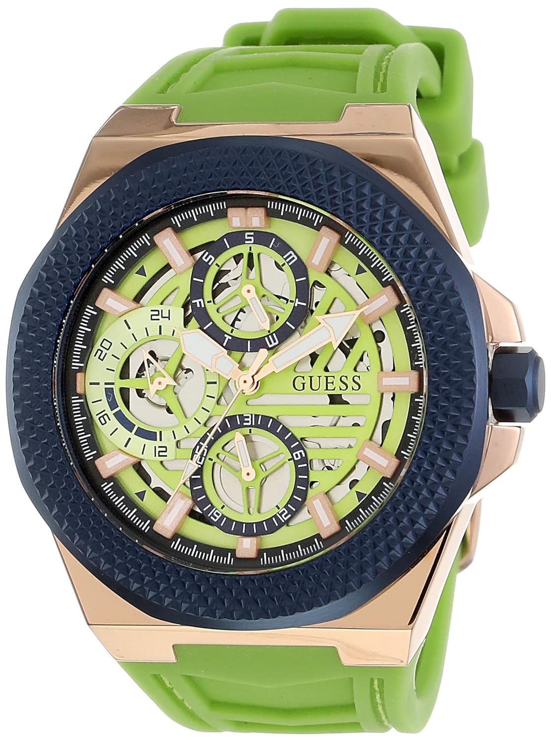 Guess Green Dial Men Analog Watch GW0577G3