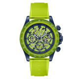 Guess Sport 44 mm Size Green Dial Men Chronograph Watch GW0578G1
