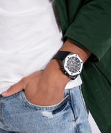 Guess FORMULA Men Black Round Dial Analog Watch - GW0579G1