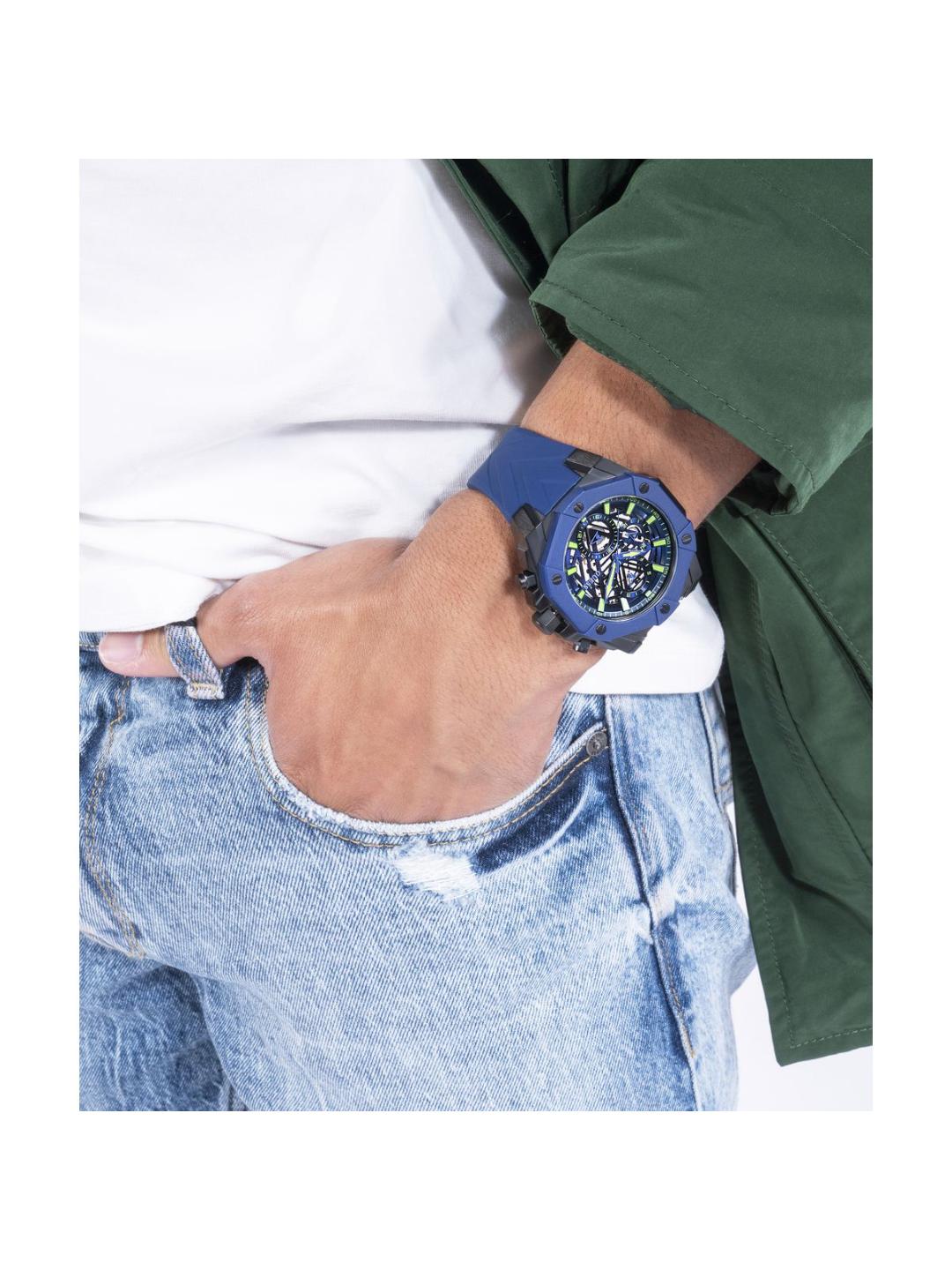 Guess Blue Dial Women Analog Watch GW0579G3