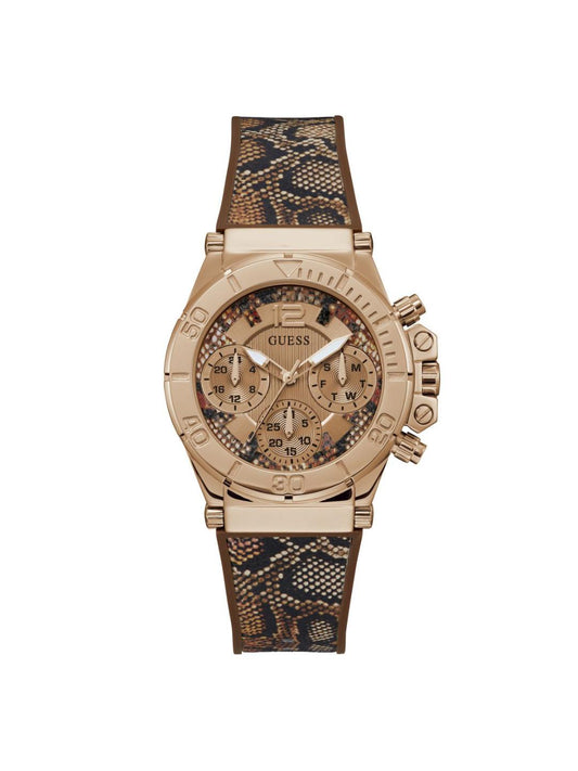 brown strap watch women's