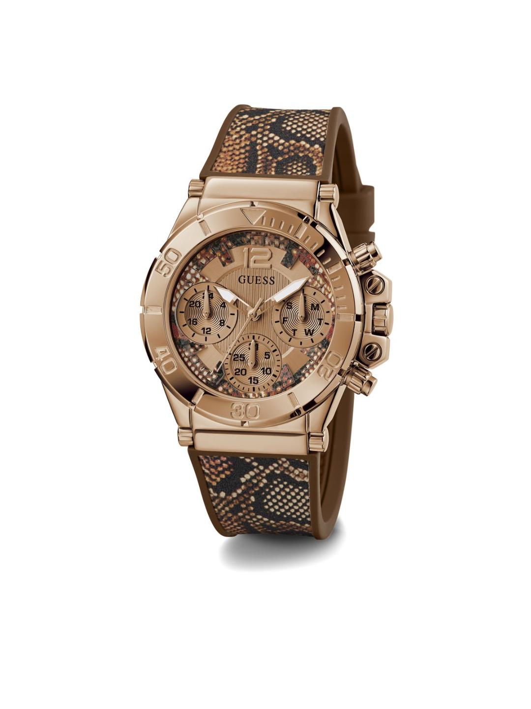Guess Brown Dial Women Analog Watch GW0586L1