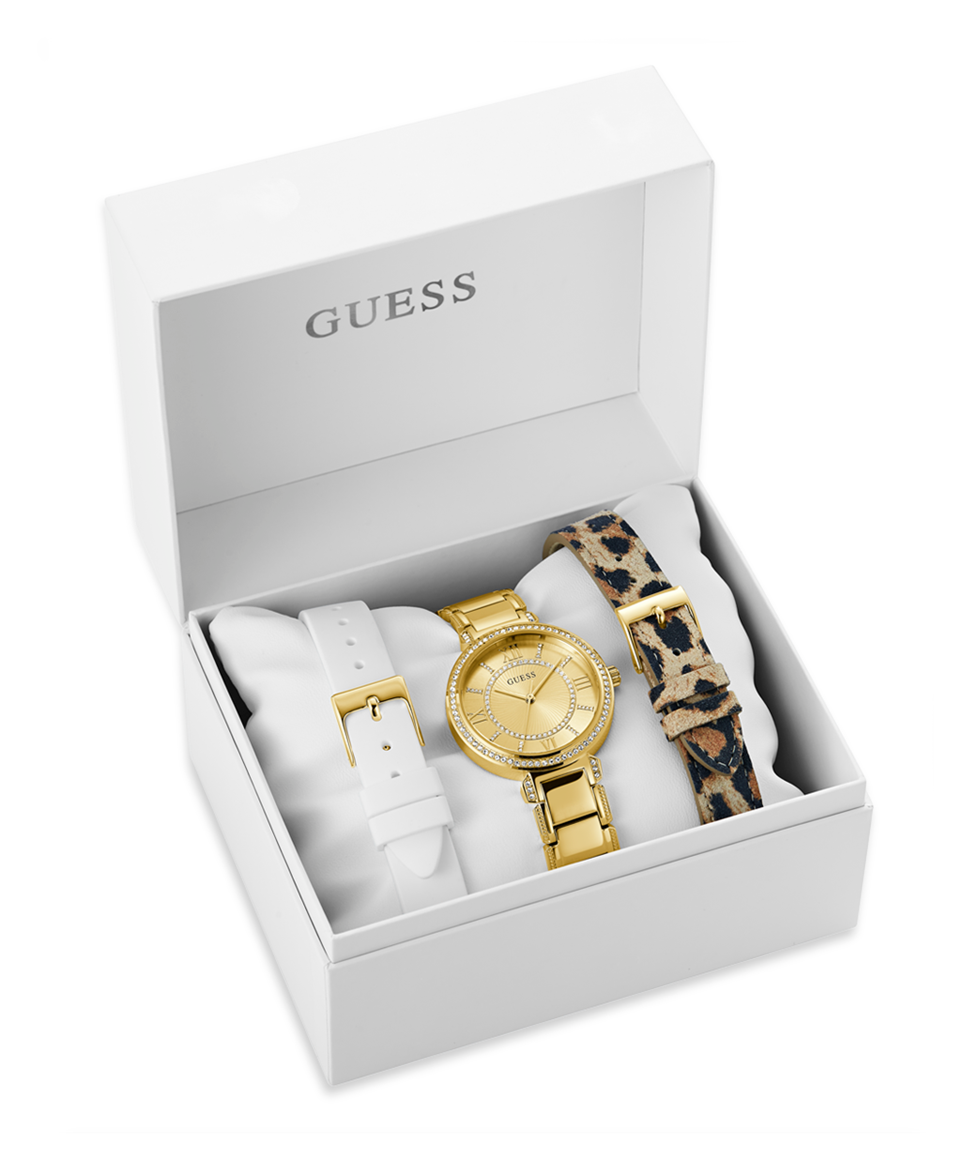 Guess Champagne Dial Women Watch GW0588L1