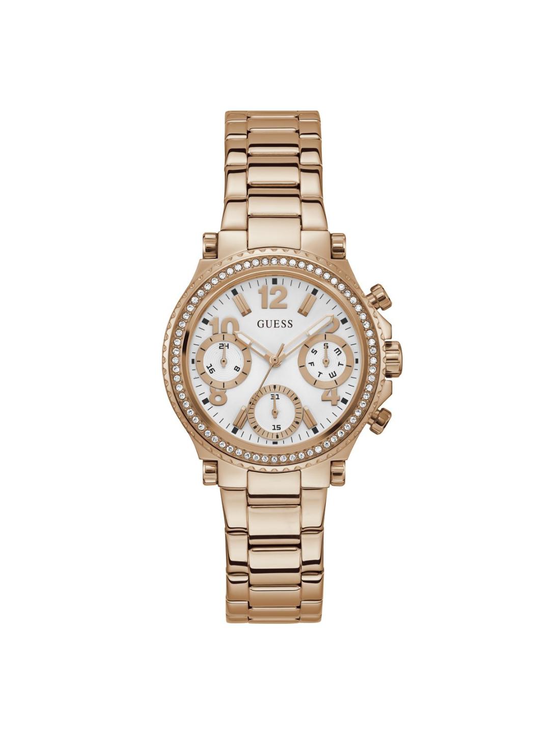 Guess White Dial Women Analog Watch - GW0590L3