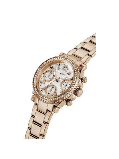 Guess White Dial Women Analog Watch - GW0590L3