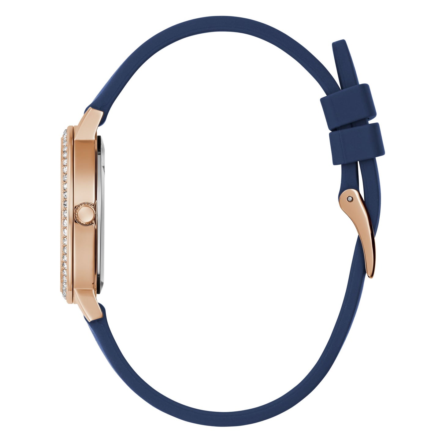 Guess GD Tri Luxe 32 mm White Dial Women Analog Watch GW0591L1