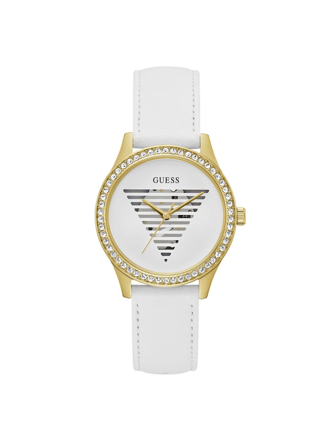Guess White Dial Women Analog Watch GW0596L1