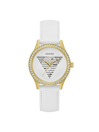 Guess White Dial Women Analog Watch - GW0596L1