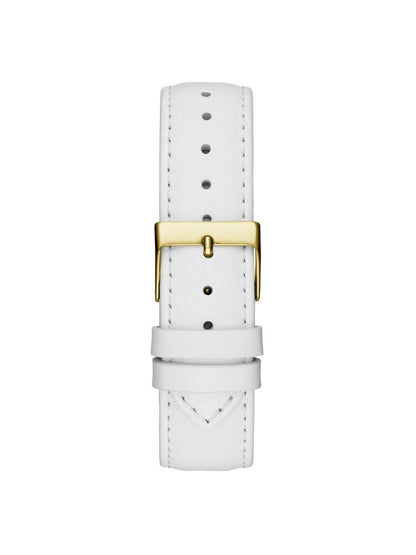 Guess White Dial Women Analog Watch - GW0596L1