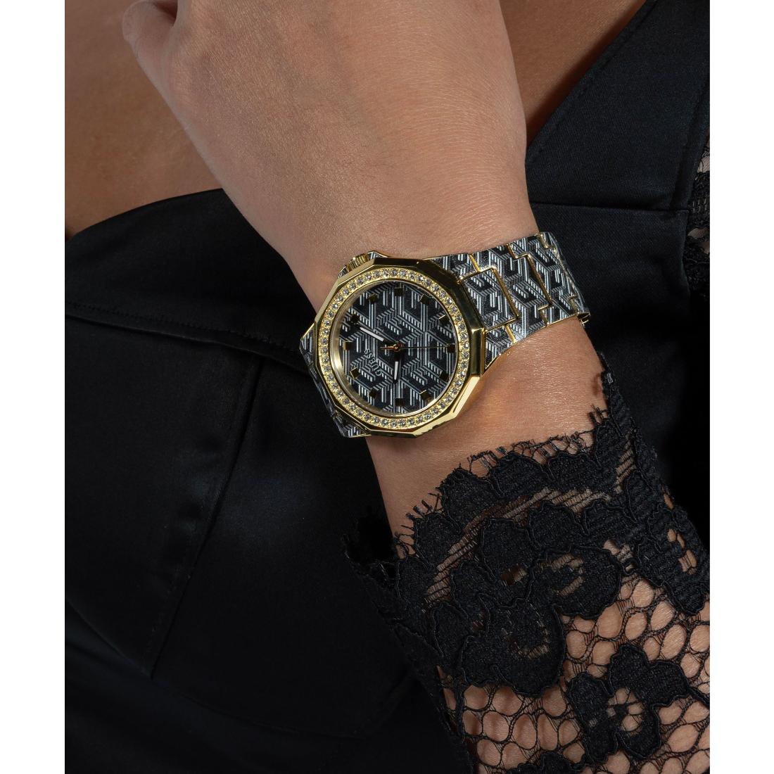 Guess Women 38 mm Black Dial Analog Watch GW0597L1