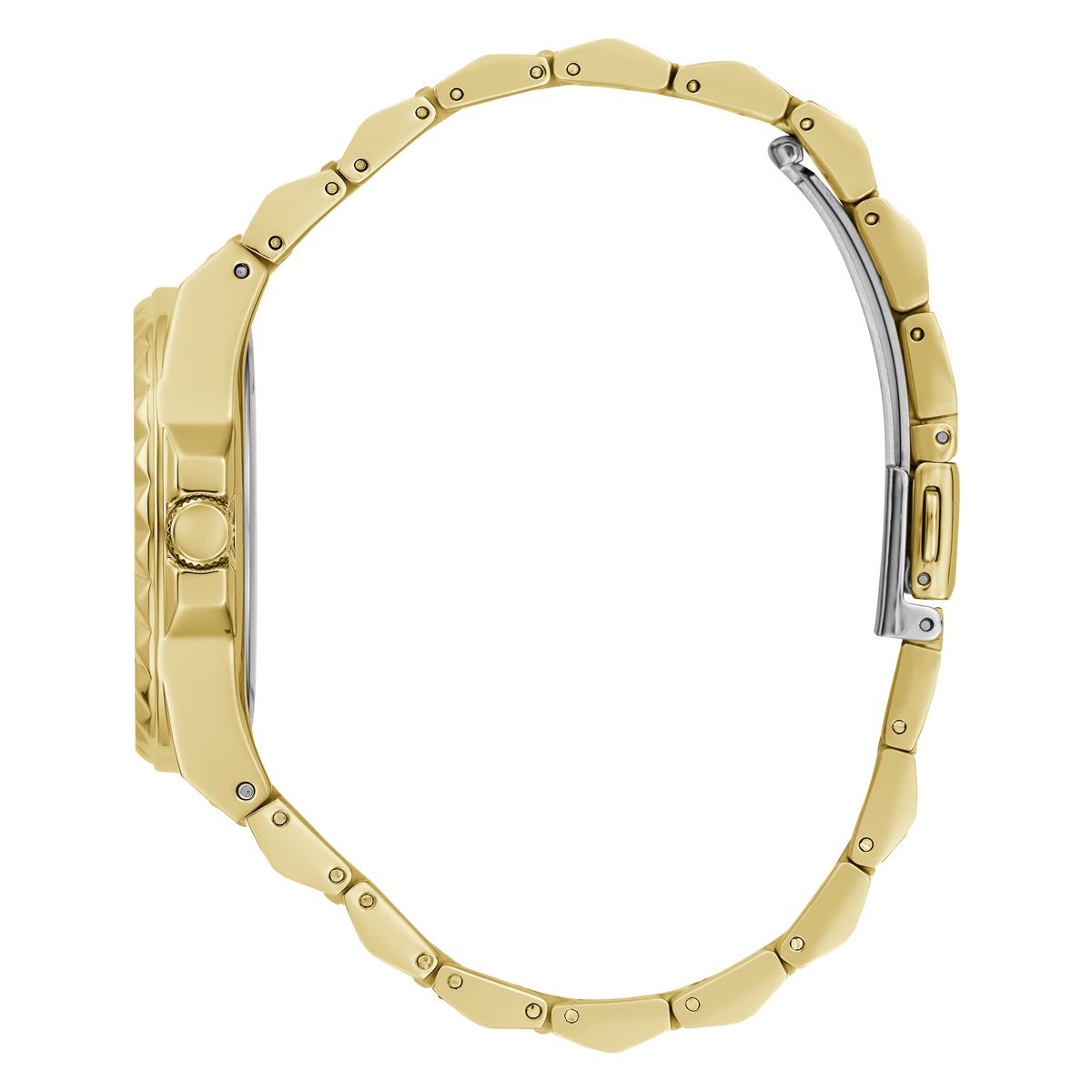 Guess Champagne Dial Women Analog Watch GW0601L1