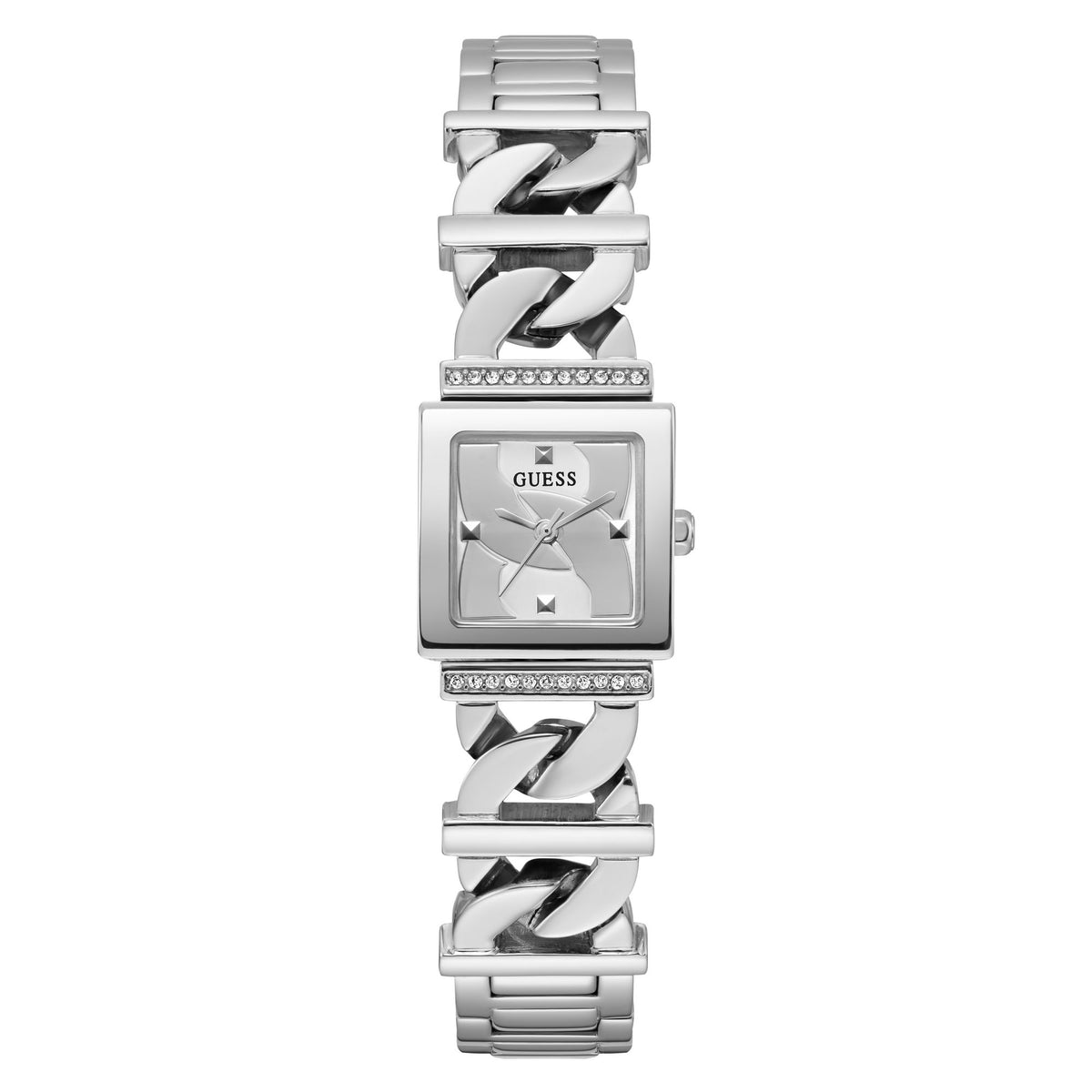 Guess Runaway 20.8 mm Silver Dial Women Analog Watch GW0603L1