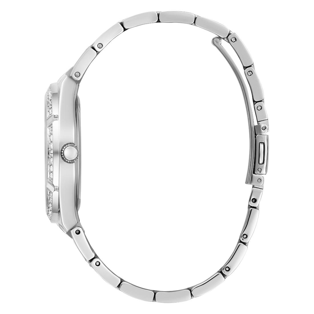 Guess Women 36 mm Size Silver Dial Analog Watch GW0604L1