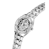 Guess Women 36 mm Size Silver Dial Analog Watch GW0604L1