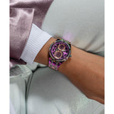 Guess Women 36 mm Purple Dial Analog Watch GW0604L4