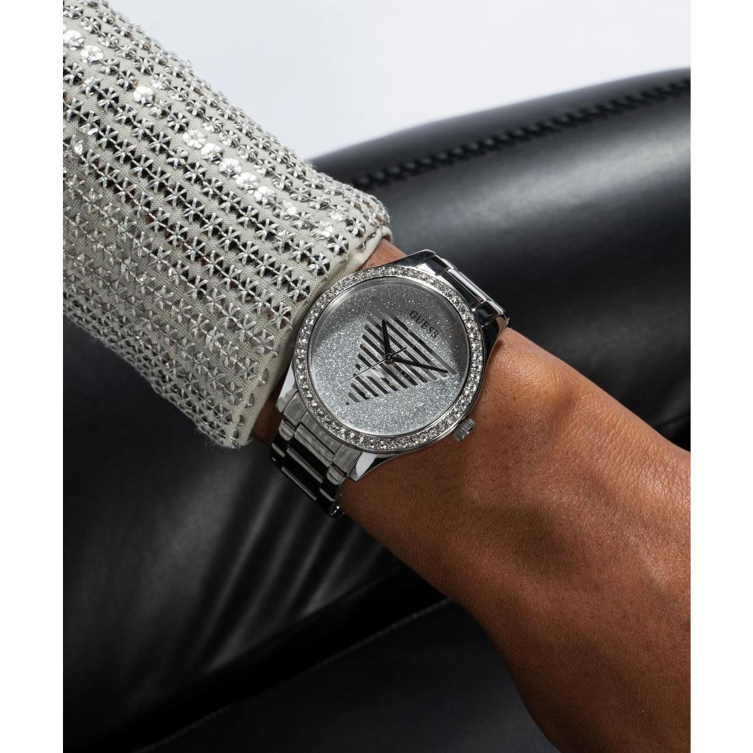 Guess Women 38 mm Silver Dial Analog Watch GW0605L1