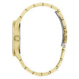GUESS Stainless Steel Analog Champagne Dial Women's Watch Gw0605L2