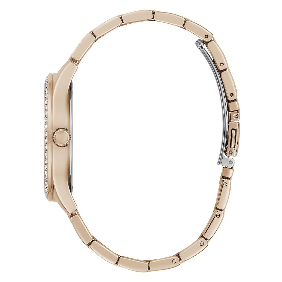 Guess LADY IDOL Women Rose Gold Round Dial Analog Watch GW0605L3