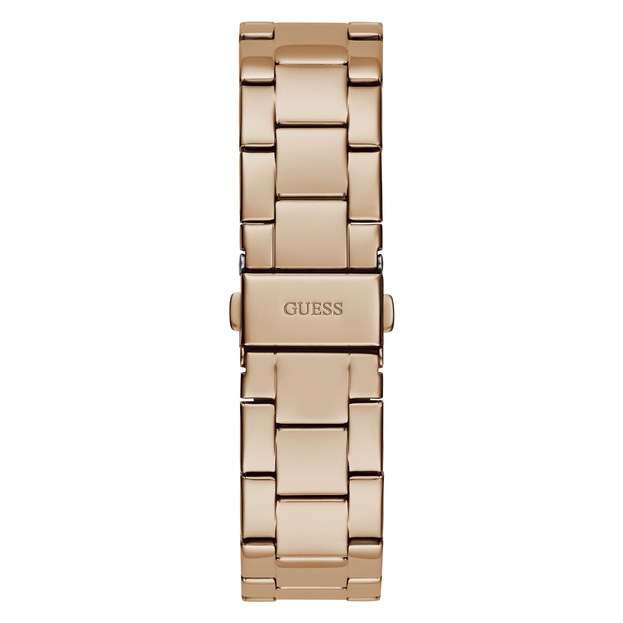 Guess Cubed 40 mm Brown Dial Women Analog Watch GW0607L3