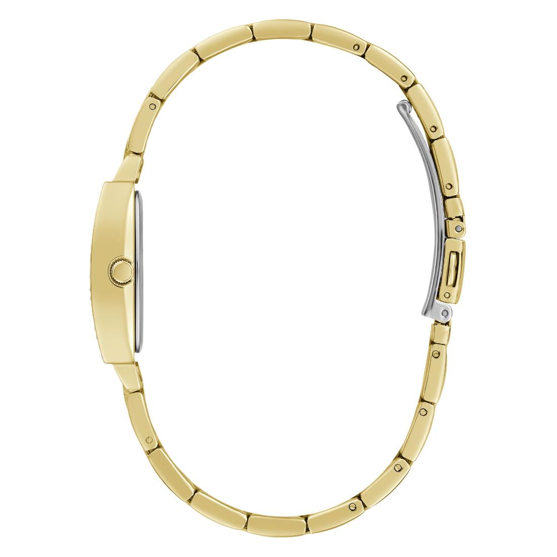 Guess Women 24 mm Gold Dial Analog Watch GW0611L2