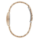 Guess Women 24 mm Rose Gold Dial Analog Watch GW0611L3