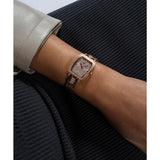 Guess Women 24 mm Rose Gold Dial Analog Watch GW0611L3