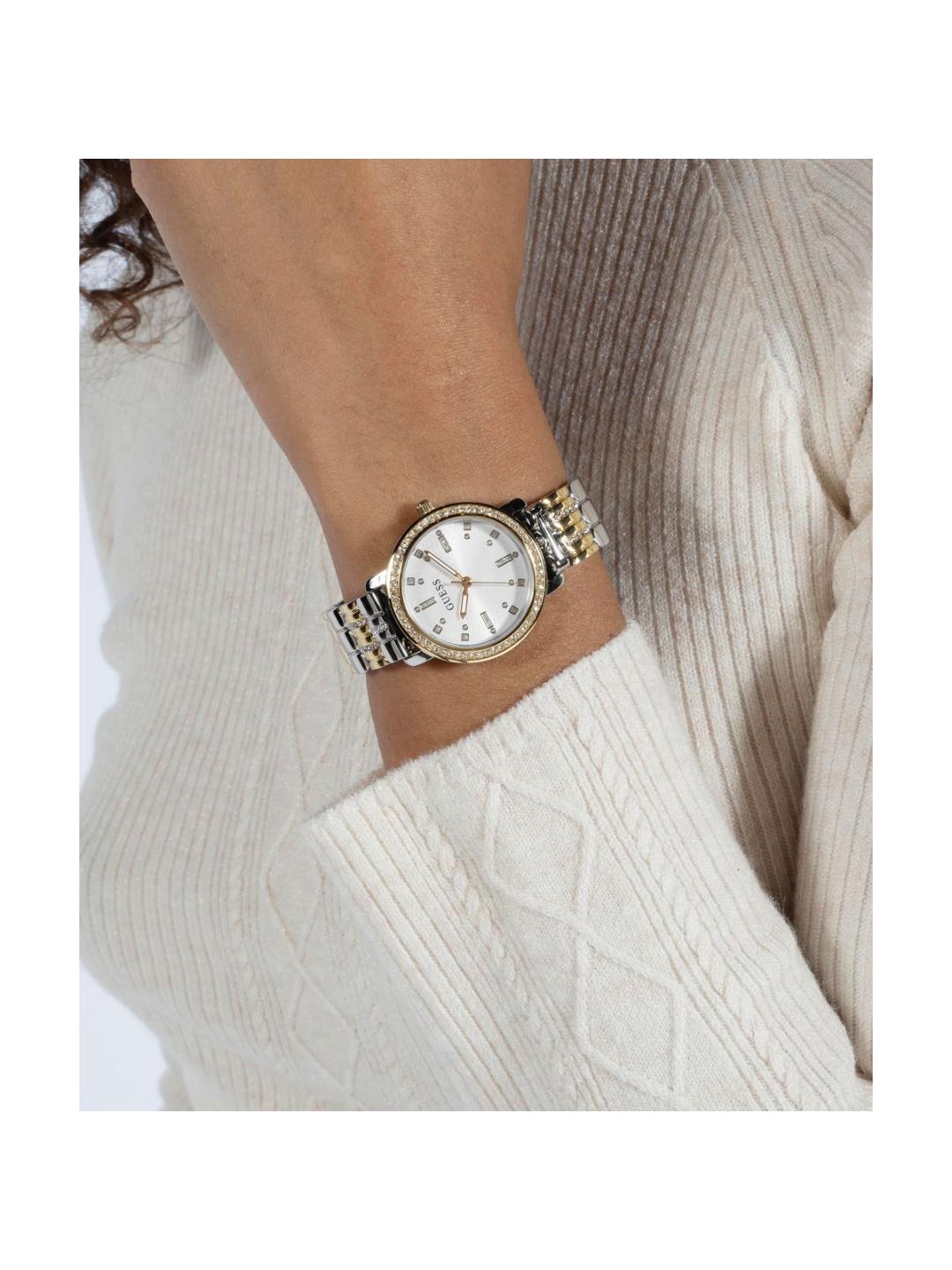 Guess Dress Women 30 mm White Dial Analog Watch GW0612L2