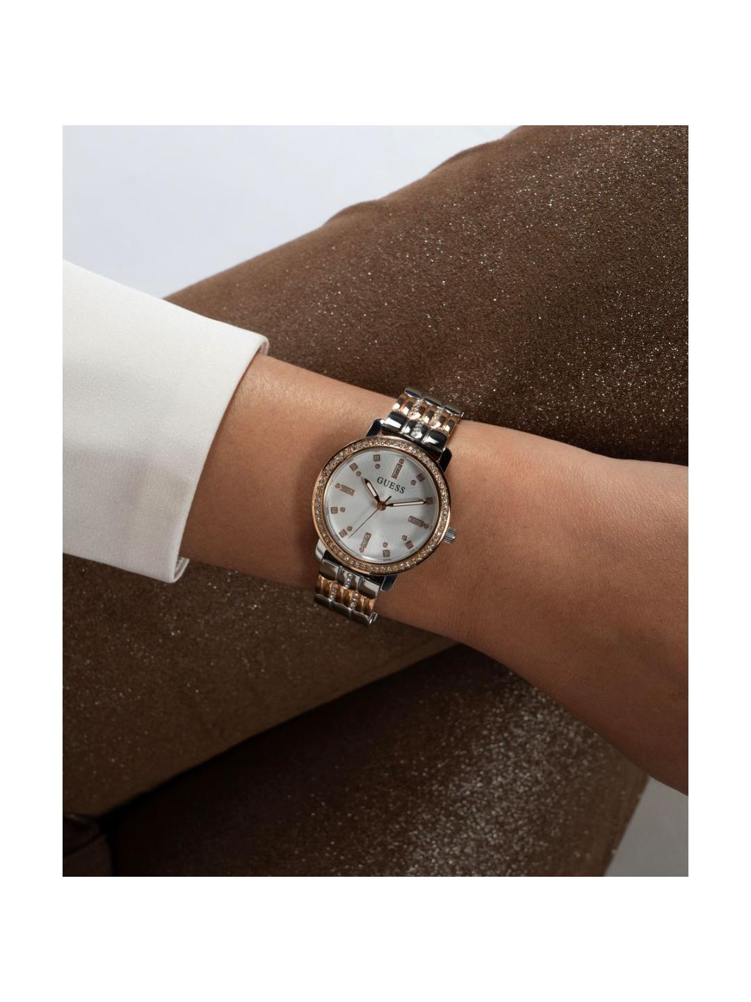 Guess Dress Women 30 mm White Dial Analog Watch GW0612L3