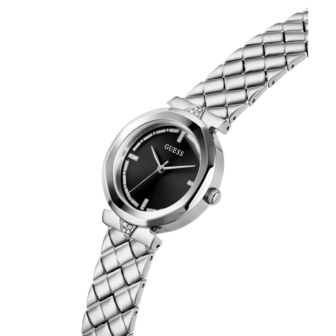 Guess Women 34 mm Black Dial Analog Watch GW0613L1