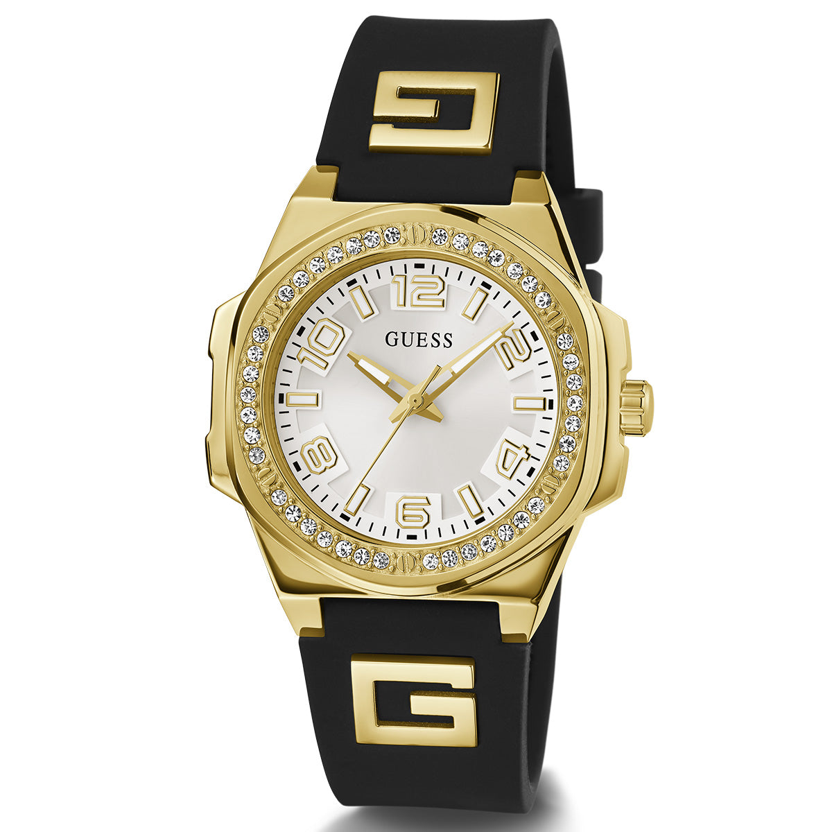 Guess Women 34 mm Silver Dial Analog Watch GW0617L1