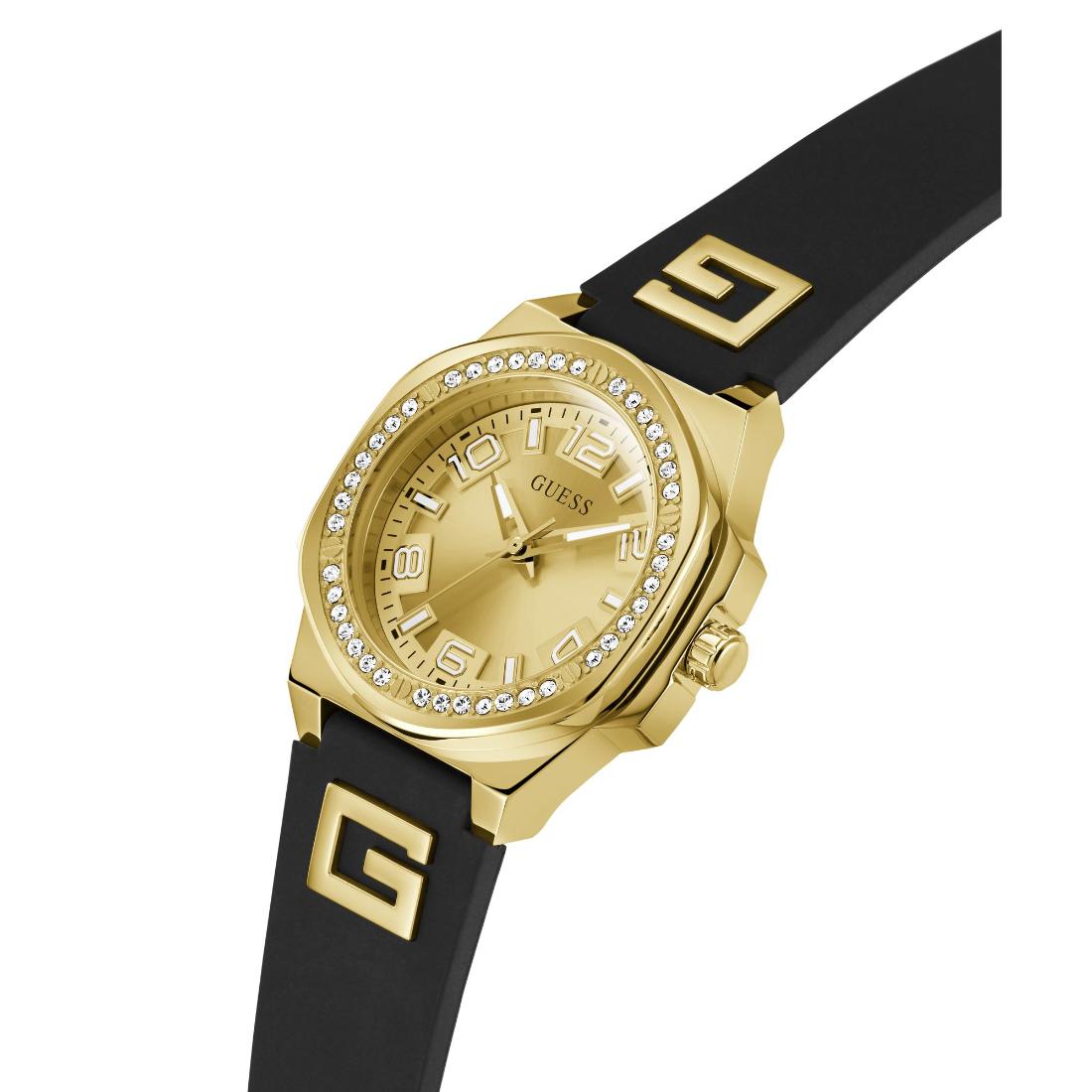 Guess Sport 36 mm Champagne Dial Women Analog Watch- GW0617L5