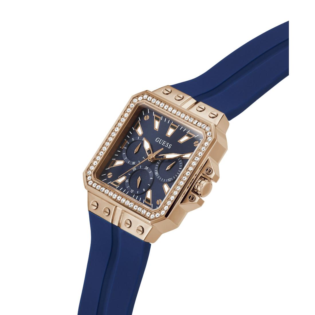 Guess Women 34 mm Blue Dial Analog Watch- GW0618L2