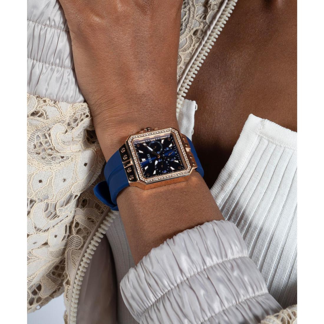 Guess Women 34 mm Blue Dial Analog Watch GW0618L2