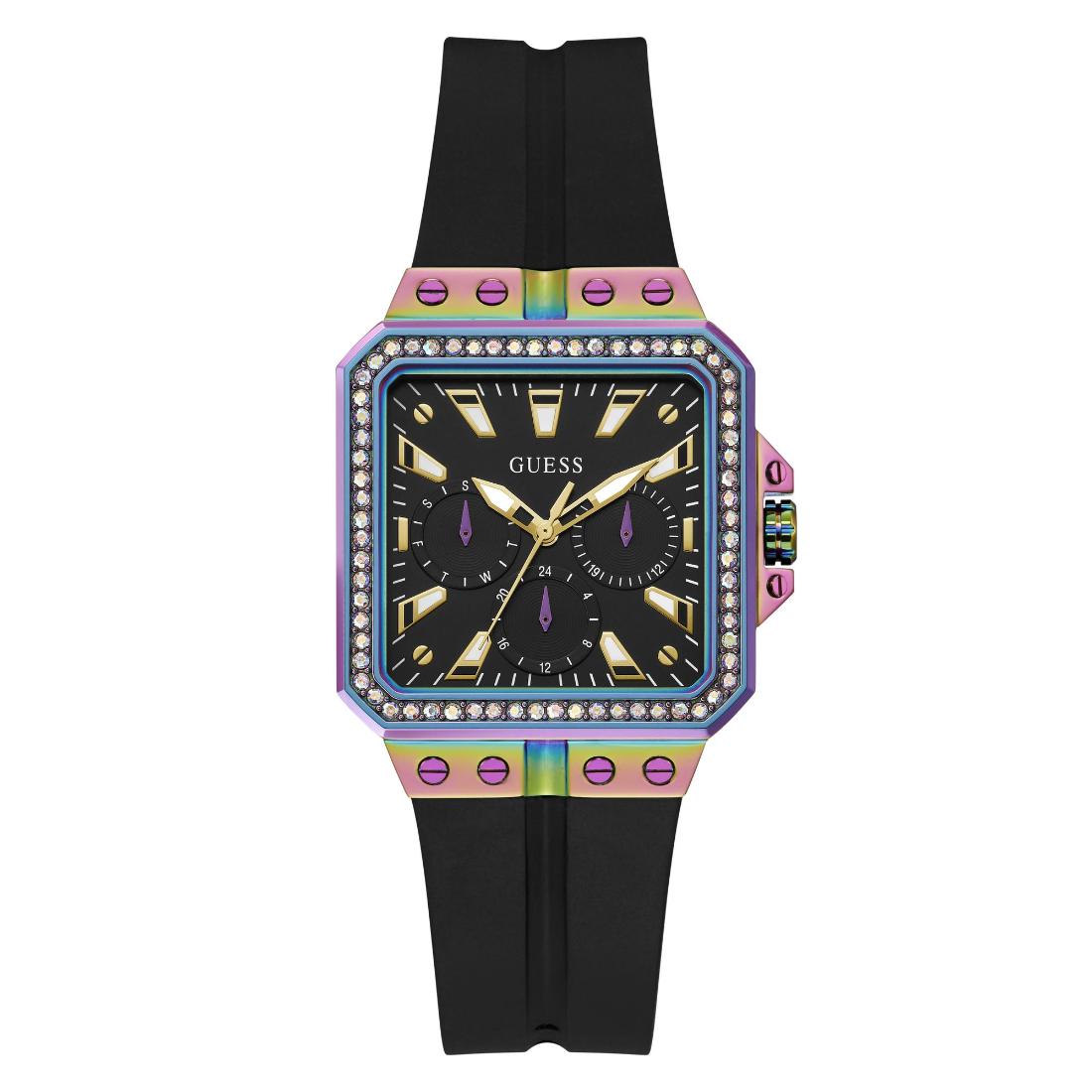 Guess Women 34 mm Black Dial Analog Watch GW0618L3