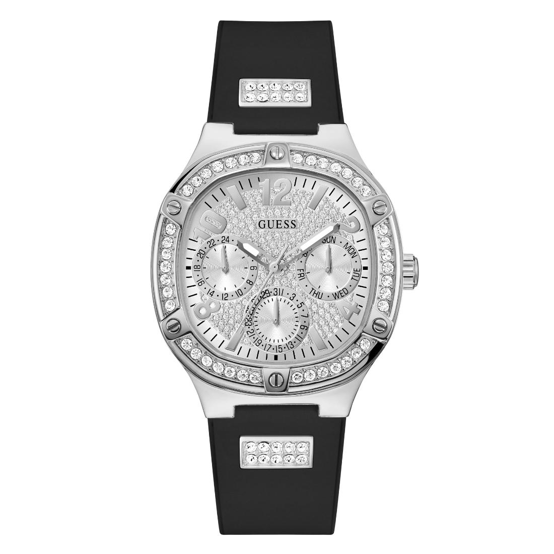 Guess Women 40 mm Size Silver Dial Analog Watch - GW0619L1