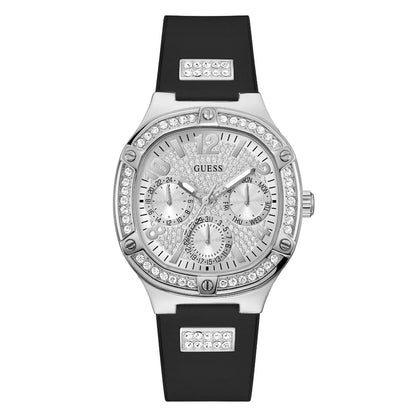 Guess Women 40 mm Size Silver Dial Analog Watch - GW0619L1